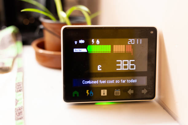 istock Close up of smart meter on kitchen counter 1442474245