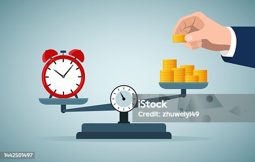 istock Time is money, Employment relationship, Buy time 1442501497
