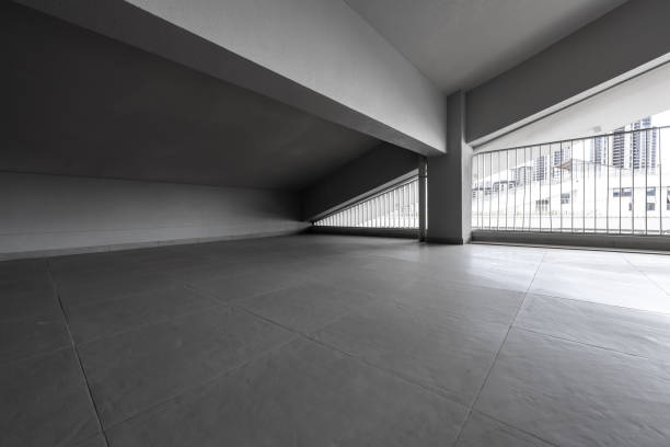 istock The dark empty attic on the roof 1442501905
