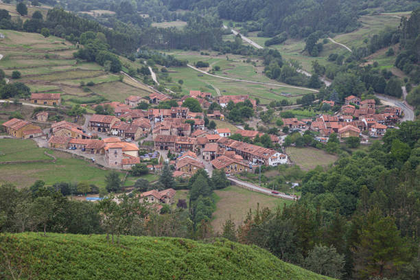 Village of Carmona Village of Carmona, Cantabria, Spain. carmona photos stock pictures, royalty-free photos & images
