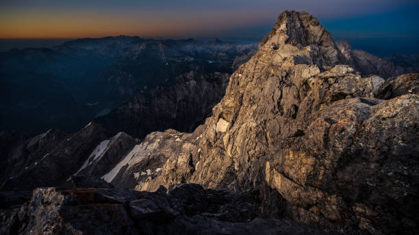 istock Wonderful panoramic impressions from the Watzmann crossing during summer time. Watzmannüberschreitung, Berchtesgaden, Bavaria, Germany. 1442511634