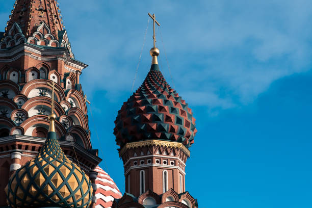 View of the Kremlin on Red Square in Moscow. High quality photo