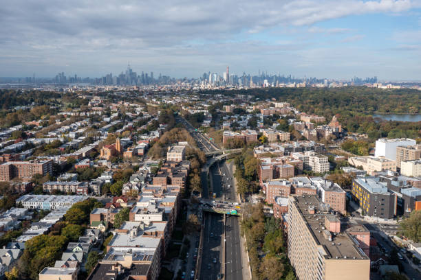 istock Manhattan Cityscape - Brooklyn, New York 1442545721