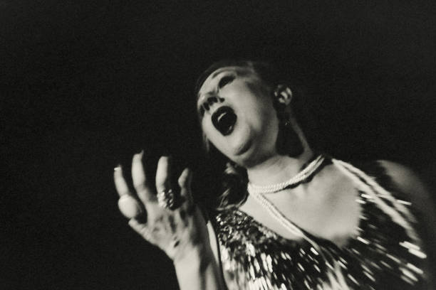 istock The female opera singer. 1442568131