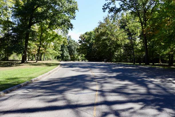istock Empty Road in the Country 1442572277