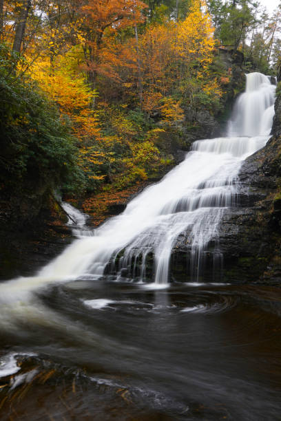 istock Fall foliage around Dingmans Falls in Pennsylvania 1442576373