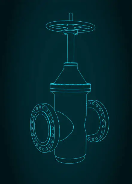 Vector illustration of Valve