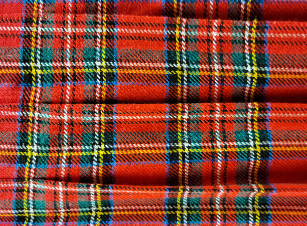 istock Pleated Tartan Plaid Background 1442586039