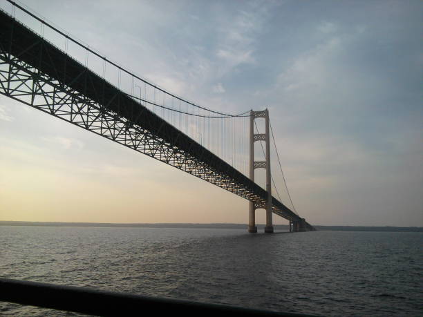istock Bridge to Mackinaw Island 1442589400
