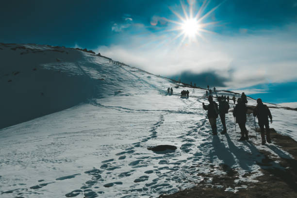 istock Snow and Silhouette 1442591760