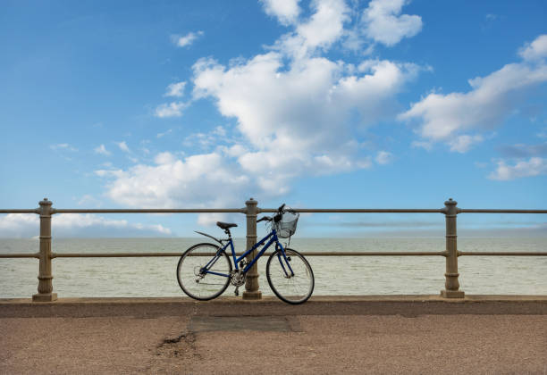 istock Bike by the sea side 1442606040