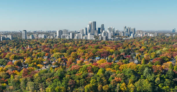 istock Toronto In Autumn, with downtown Toronto in the background 1442609340