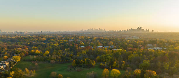 istock Toronto In Autumn, with downtown Toronto in the background 1442609427