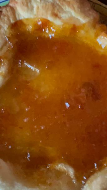 istock Homemade Apricot jam tart 1442609711