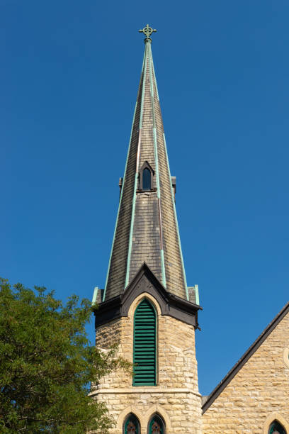 istock Church in the Midwest. 1442617122