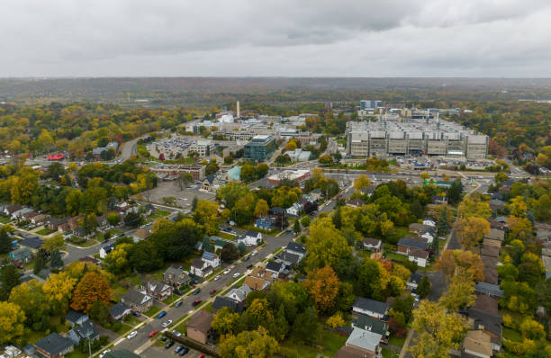 istock Aerial view of McMaster University in Hamilton, Ontario, Canada 1442618892