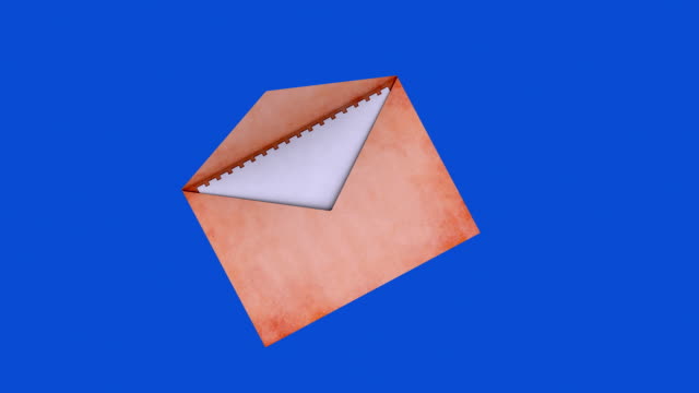 Mail with blue screen