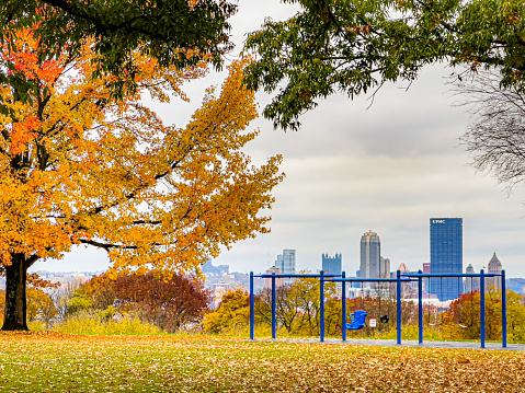 Fall Colors Hit Pittsburgh, Pennsylvania