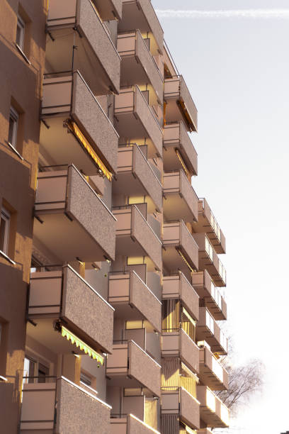 istock New residential building with balconies 1442678660