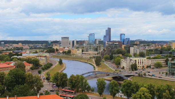 istock Vilnius city view from the tower Gedemin 1442679708