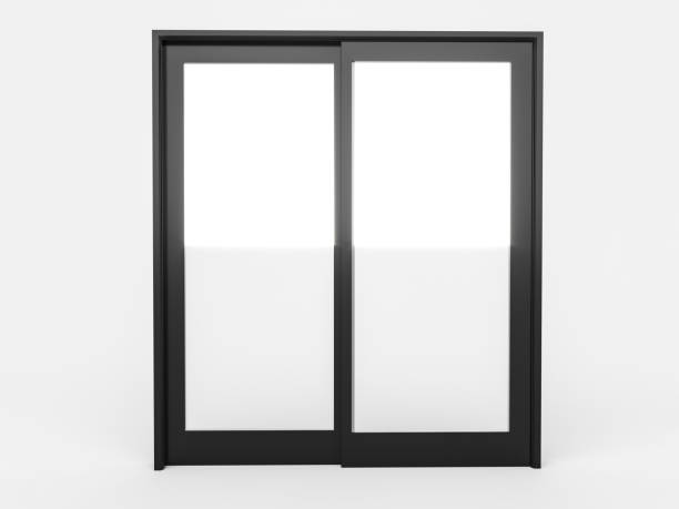 istock Illustration of a window on a white background 1442680676