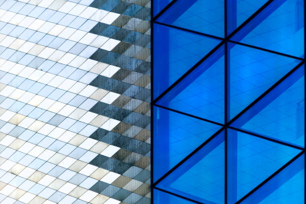 istock Geometric architectural details in Vilnius, Lithuania 1442684078