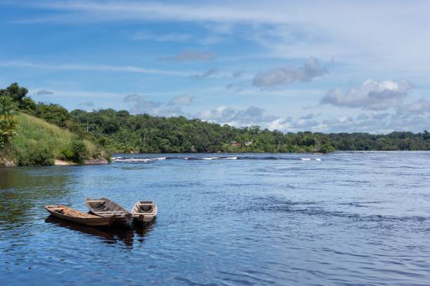 istock Amazon River in Sao Gabriel da Cachoeira city, Amazonas, Brazil. Amazon rainforest beautiful 1442687293