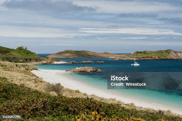 Scenic View Of The Great Bay In St Martins Isles Of Scilly Cornwall Stock Photo - Download Image Now