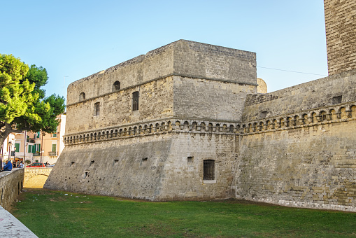 Castle of the city of Bari, Apulia. Italy.