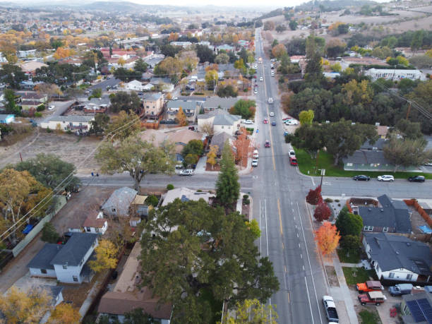 istock Aerial View Houses 1442705138