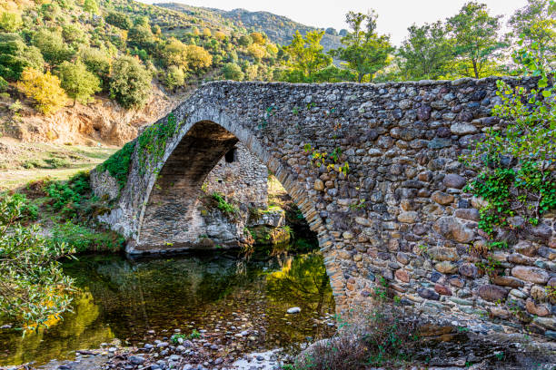 istock an old bridge in Upper Corsica 1442707495