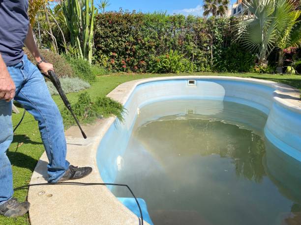 istock Cleaning swimming pool edges 1442720209