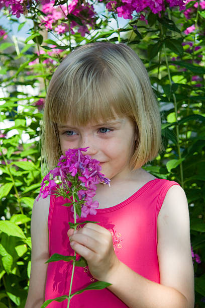 istock Smelling the flowers 144272059