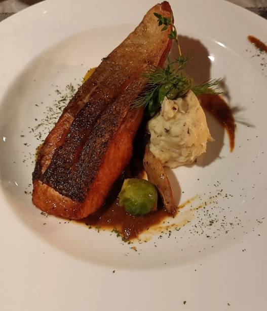 istock A delicious baked salmon steak 1442721593