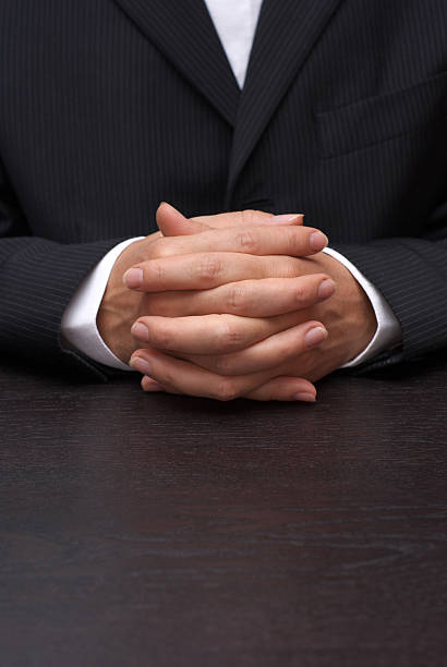istock Businesswoman at contract table. 144272224