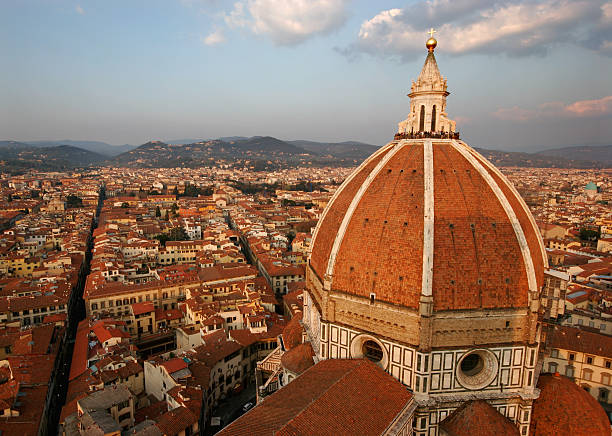 Ver en la Catedral Duomo de Florencia - foto de stock