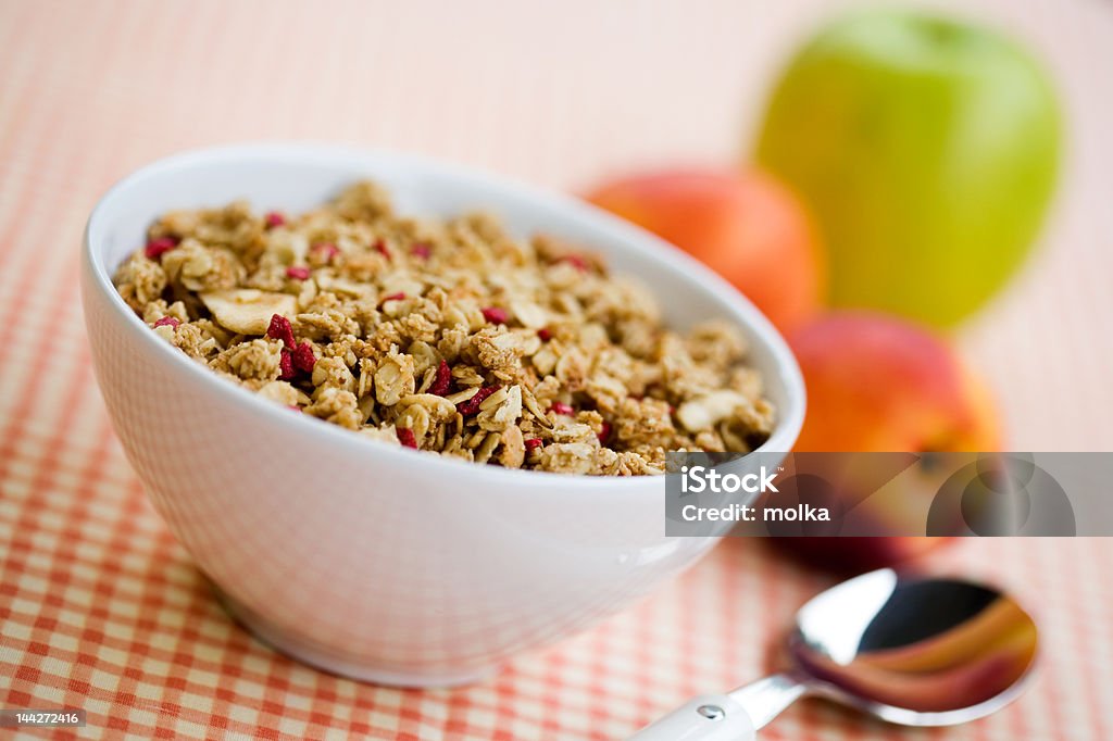 Cereais de pequeno-almoço - Royalty-free Alimentação Saudável Foto de stock