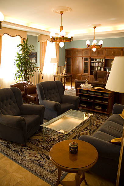 istock Luxury club room 144272576