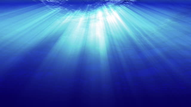 Ocean Water Underwater Background Seamlessly Loopable 4K