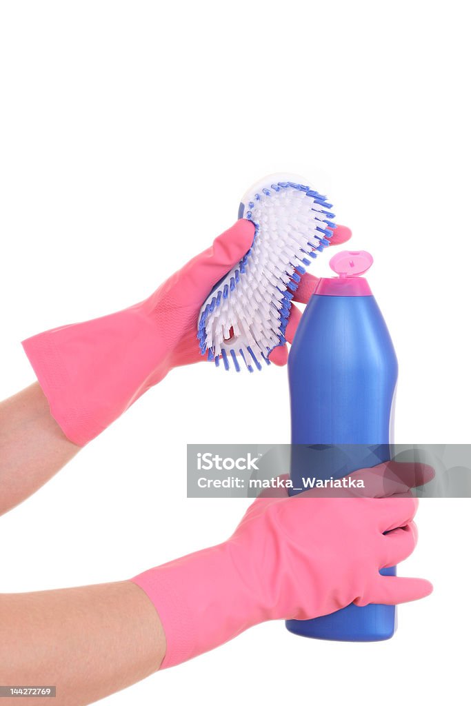 Prêt à nettoyer - Photo de Agent de ménage libre de droits