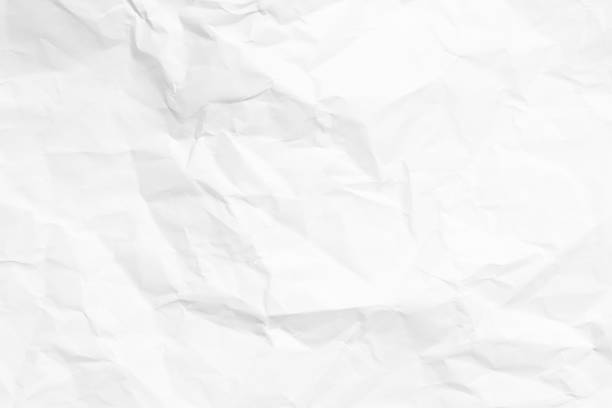 istock Grunge wrinkled white color blank paper textured background 1442729109