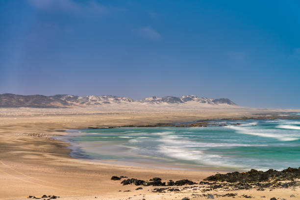 SEA WAVE BUE SKY IN Masirah island,Oman