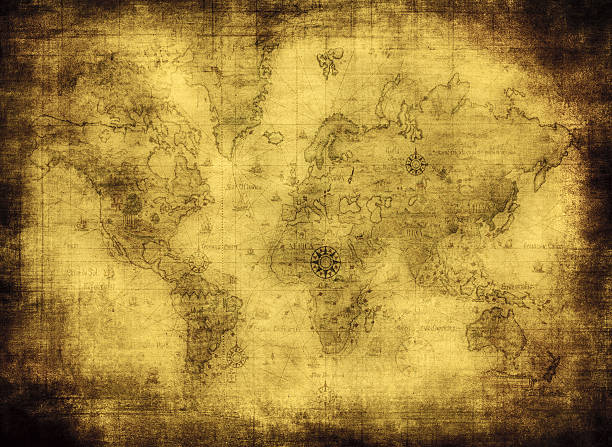 istock ancient map of the world 144273494