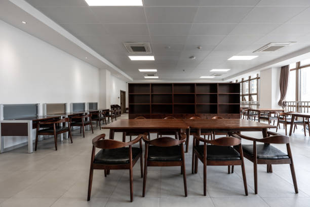 istock Reading room of the school for the elderly 1442737990