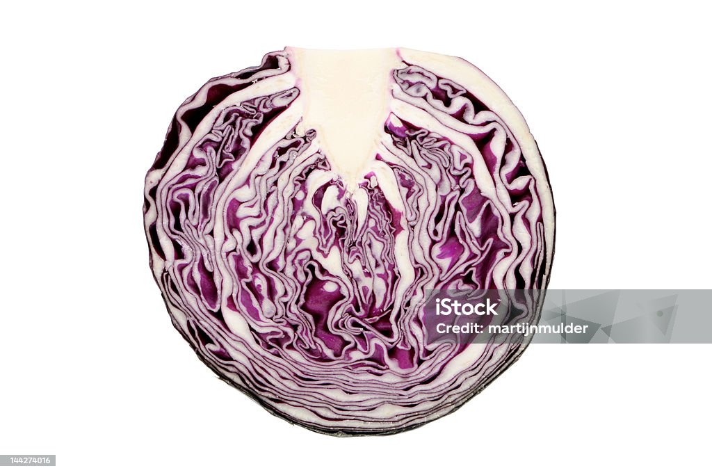 Scheiben Red Cabbage - Lizenzfrei Auseinander Stock-Foto