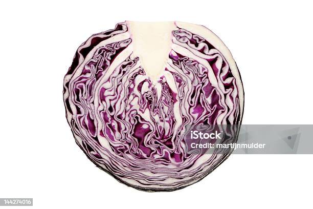 Scheiben Red Cabbage Stockfoto und mehr Bilder von Auseinander - Auseinander, Blau, Blaukraut