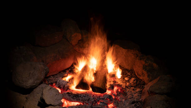 istock Rock ring to contain a campfire 1442745300