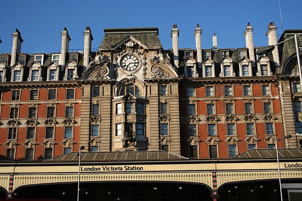 istock Victoria Railway Station, London 144274675
