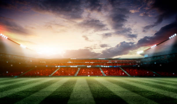 istock lights at night and stadium 1442747907