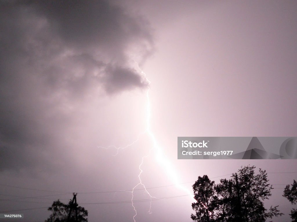 lightning - Lizenzfrei Angst Stock-Foto